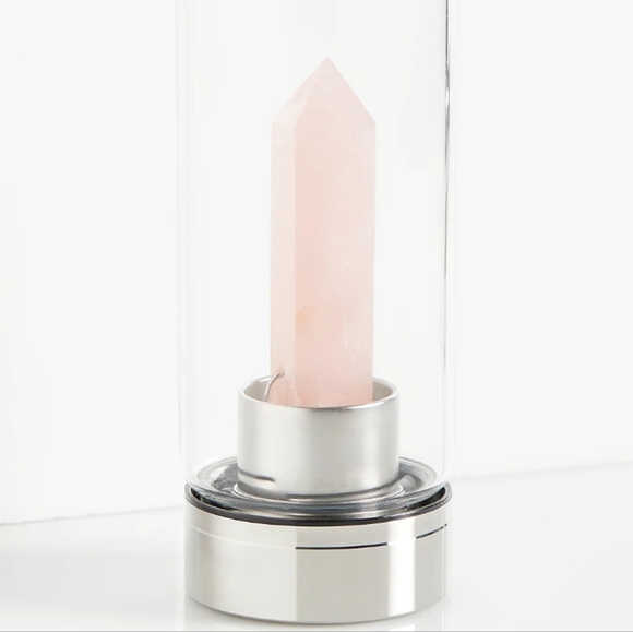❤️BUY 2 GET 1 FREE  Glacce Crystal Elixir Water BottleType: Rose quartz - Picture 2 of 9
